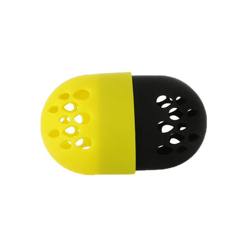 Мягкий держатель для пудры из силикона, яйцо для отображения пуховки для макияжа, сушилка для красивой губки, подставка для косметических инструментов во время путешествий.