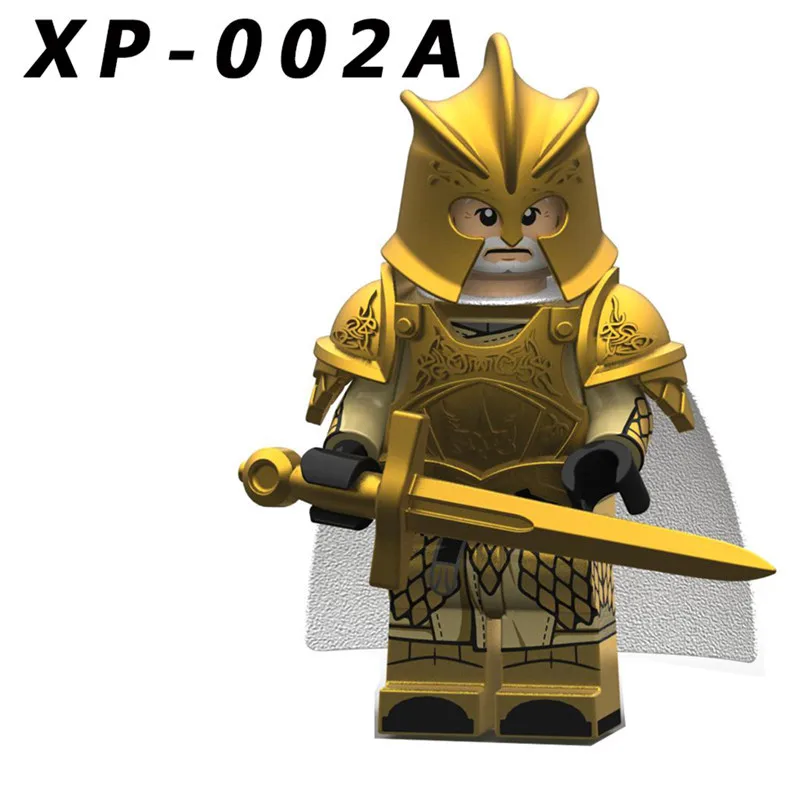 7 шт./компл. Legoed Игра престолов миниатюрный средневековый рыцарь Мэндон Ланнистер