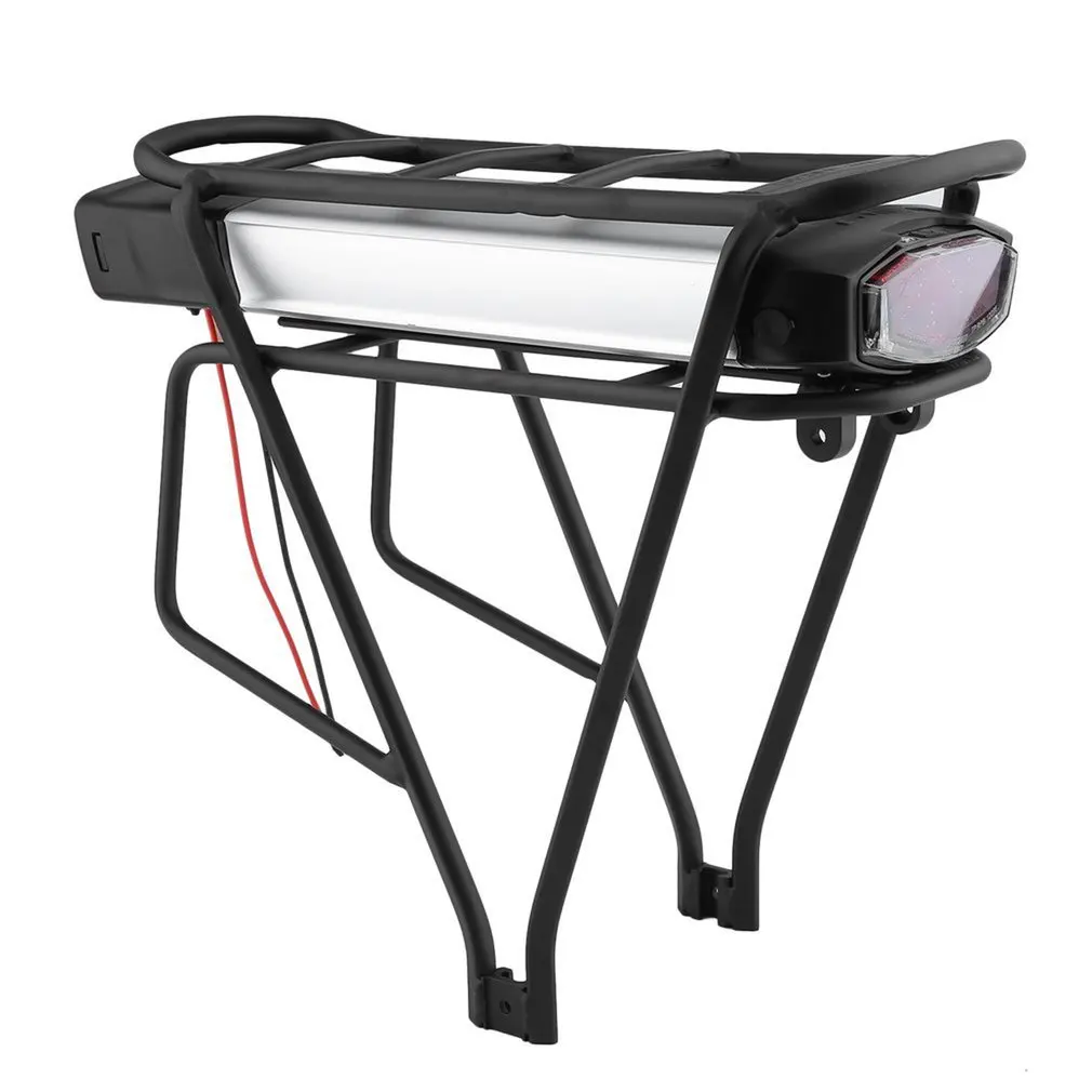 Корабль из RU) 36V 481W 13000mAh большой Ёмкость для электровелосипедов литий ионный Батарея-серые кисточки с сзади Чемодан стеллаж универсальный для е-байка