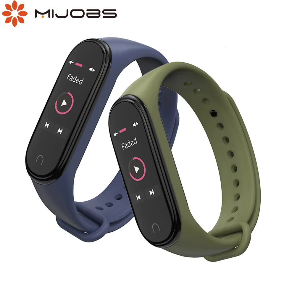 Браслет mi jobs для mi band 4, ремешок для Xiaomi mi, ремешок 4, умный Браслет, силиконовый браслет mi band 3 Correa, аксессуары