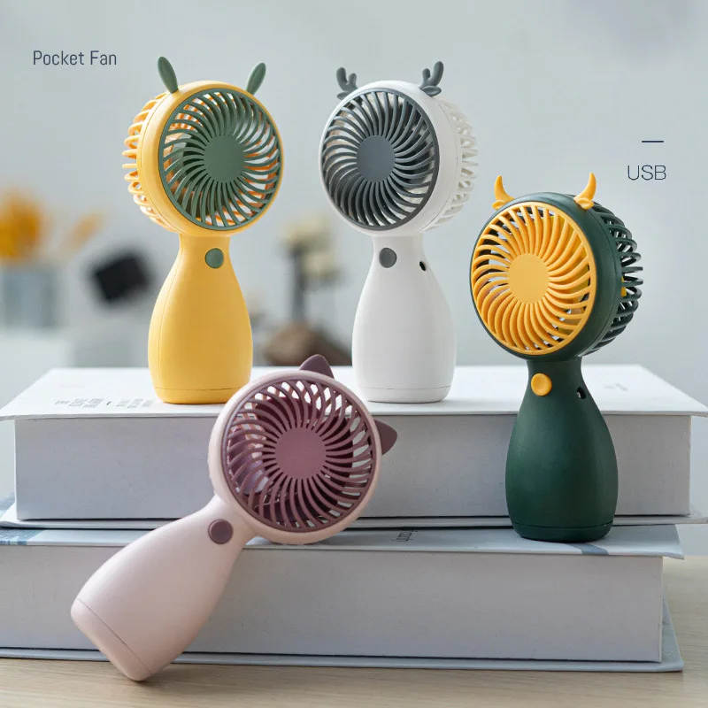 

Handheld Small Fan Portable Lanyard Mini Desktop Student USB Charging Fan Outdoor Ventilateur Summer Cooling Conditioner