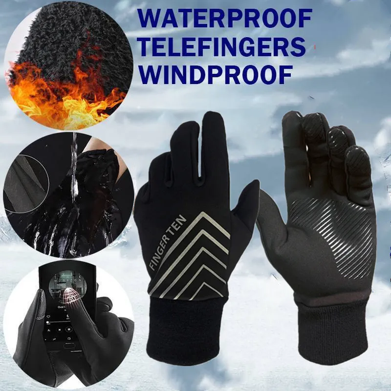Новые Мягкие Зимние перчатки для сенсорных экранов мужчин и женщин теплые