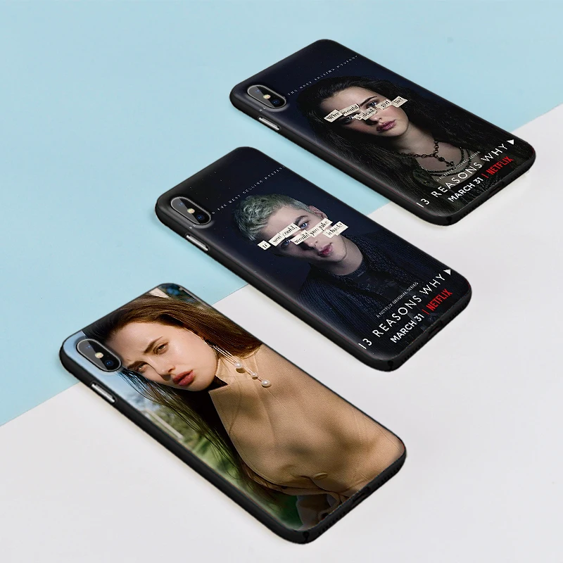 13 причин почему для iPhone X XR XS MAX Мягкая силиконовая задняя крышка Apple 8 7 6 S Plus чехол