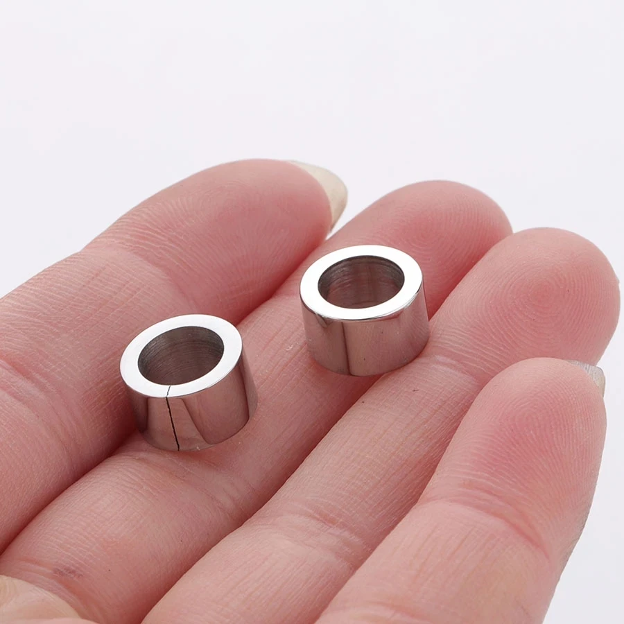 

Stainless Steel Bead Charms For Bracelet Making Meta Round Bead Bracelet Accessories Mirror Polished Wholesale 20PCS