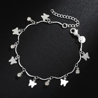special offer 925 color silver zircon butterfly chain bracelets for women fashion wedding party christmas gifts fine jewelry