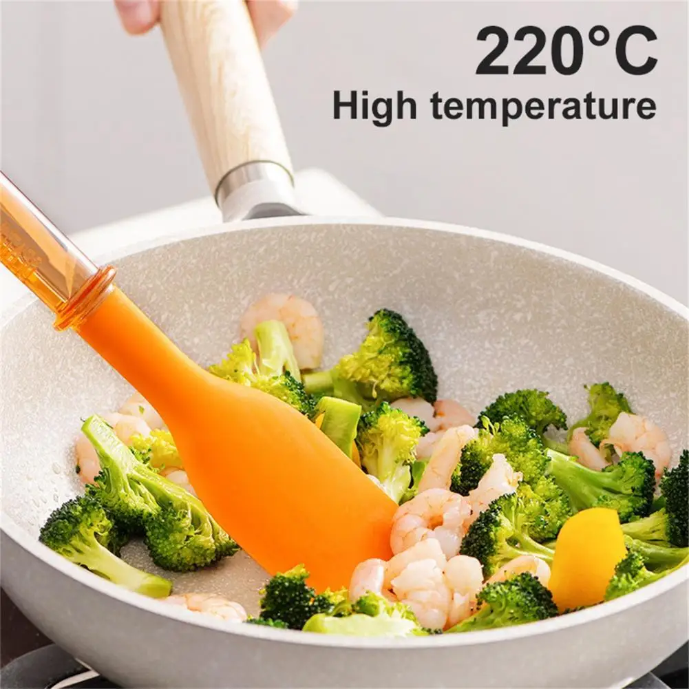 

Силиконовый привлекательный антипригарный скребок с закругленными краями, 2 цвета, прочный скребок Вечерние