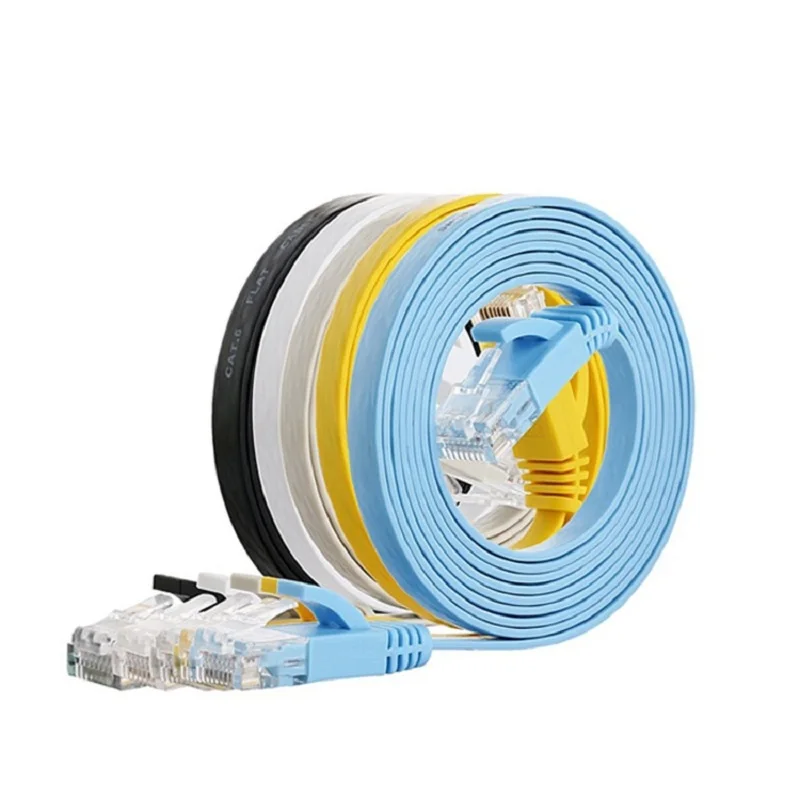 

100m network cable EasyLIFETechnology Cat6 flat Utp national standard Rj45 six types of interface cables BZ001