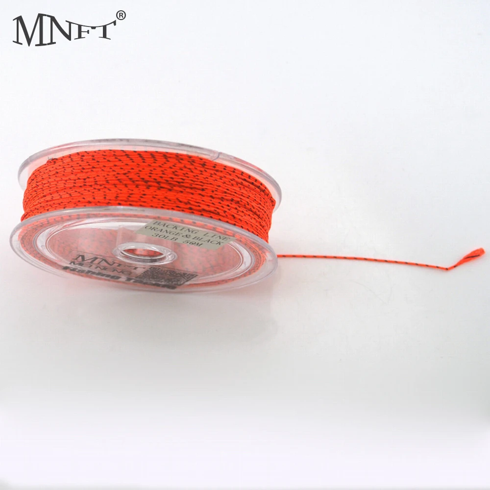 

MNFT 1Spools 50 Meters 20LB&30LB Dacron Fly Fishing Backing Line With Various Color Connectors