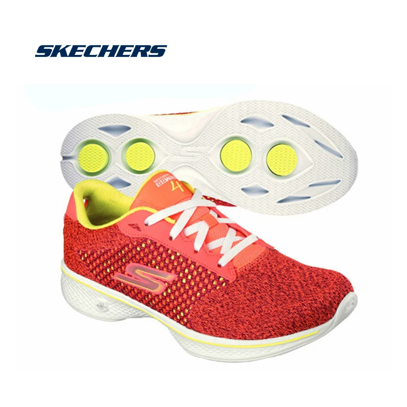 

Skechers Casual Shoes Women Comfortable Breathable Sport Shoes Lightweight Tennis Shoes Brand Luxury Sneakers Woman 14146-PKLM