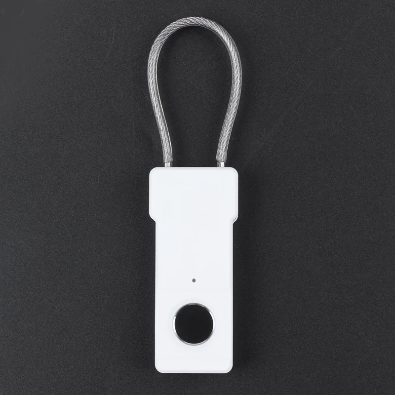 Smart Keyless Fingerprint Padlock Usb Rechargeable Ip65 Waterproof Anti-Theft Security Door Luggage Case Lock | Безопасность и