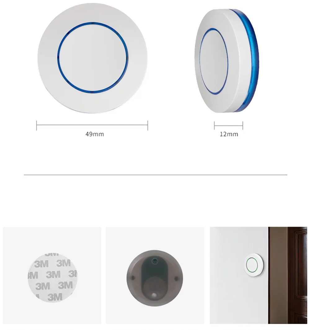 

Wireless Remote Control Learning Code EV1527 Remote Control 433mhz Fixed Code Long Range For Lamps Light/Garage Door Receiver