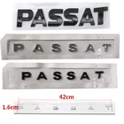 Новинка 3D ABS серебристый черный Автомобильный стикер буквы на багажник хромированная наклейка эмблема логотип для VW PASSAT B3 B4 B5 B6 B7 B8 2006 2007 2008-2020
