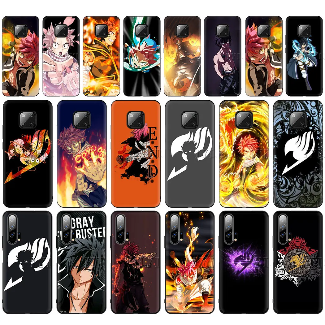 Аниме Манга Сказочный Хвост Логотип Мягкий силиконовый чехол для телефона huawei P8