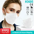 FFP2 маскариллы KN95, респиратор, маски для рыб, маскариллы fpp2 Homologadas, для взрослых 4-Lay ffp2Mascarilla neгра, сертифицированные ffp2mask