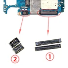 10 шт. для Samsung A31 A315 A315F 40PIN ЖК-дисплей FPC разъем78PIN USB зарядное устройство зарядный контактный разъем для аккумулятора