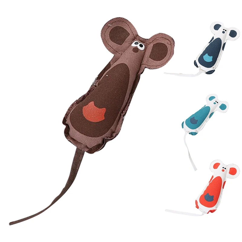 

Cat Toys Natural Catnip False Mouse Shape Pet Kitten Playing Toy Menthol Flavor Plush Stuffed Funny Cat Toy Dropshipping