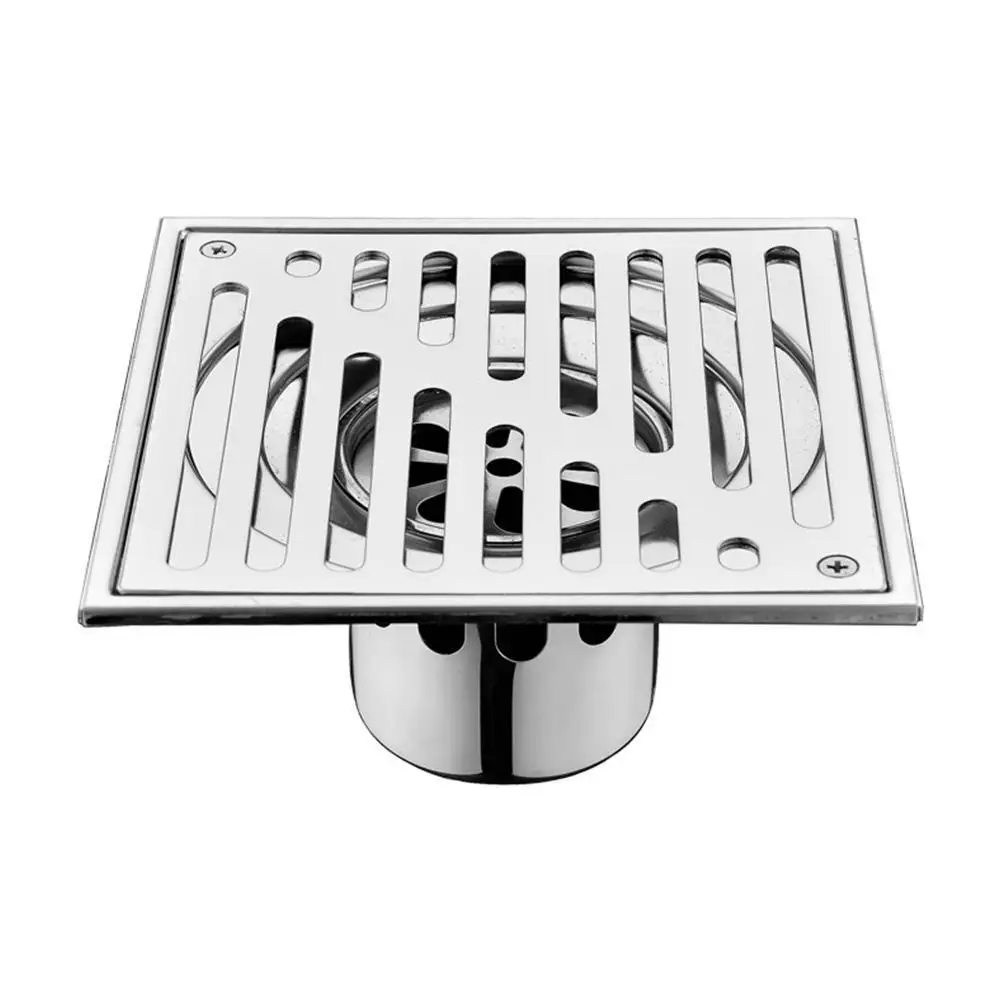 

Steel Shower Drain Siphon Drain Mesh Sink Strainer Garage Floor Shower Hair Strainer High Quality Bathroom Accessorise