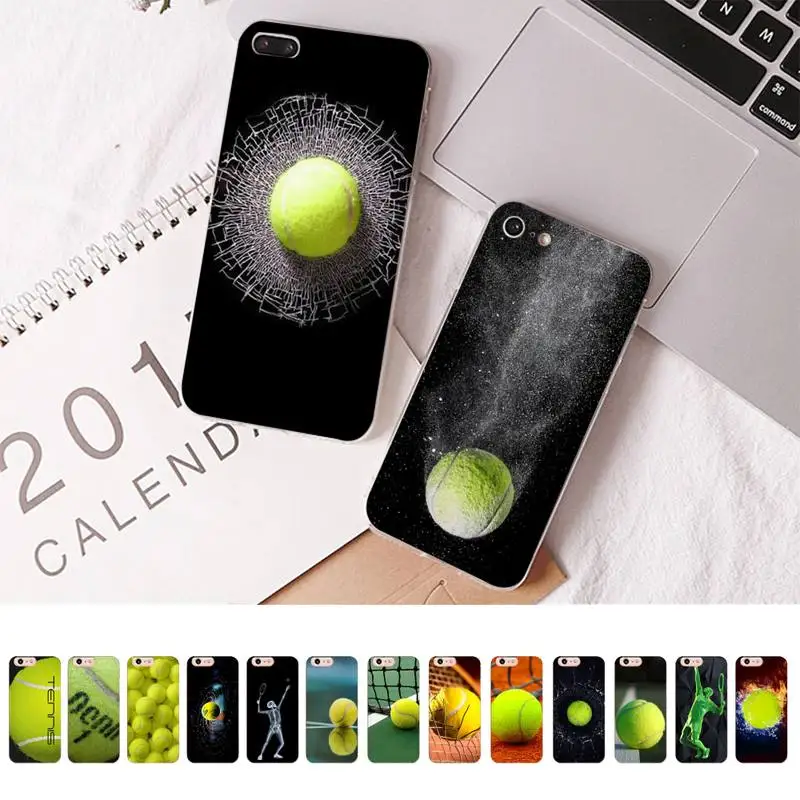 Tennis ball movement Phone Case for iPhone 13 11 12 pro XS MAX 8 7 6 6S Plus X 5S SE 2020 XR case