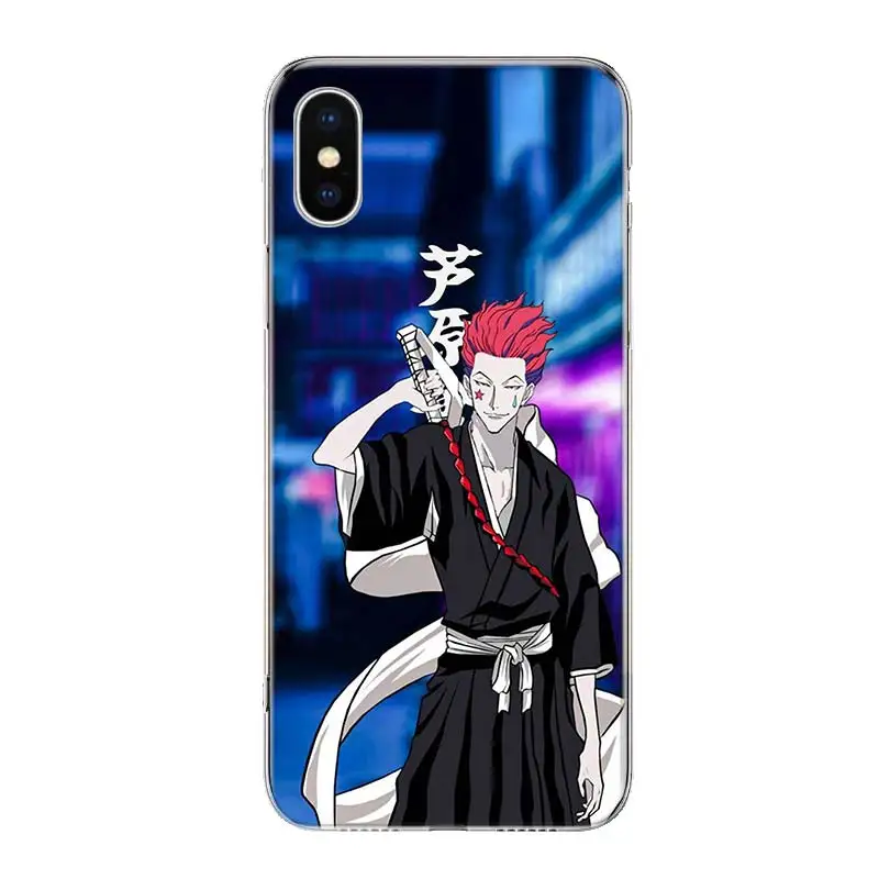 

Hisoka Hunter x Painted Beautiful Soft Silicone Phone Case For Apple iphone 11 12 Mini Pro XR X XS Max 7 8 6 6S Plus + 7G 6G 5 S
