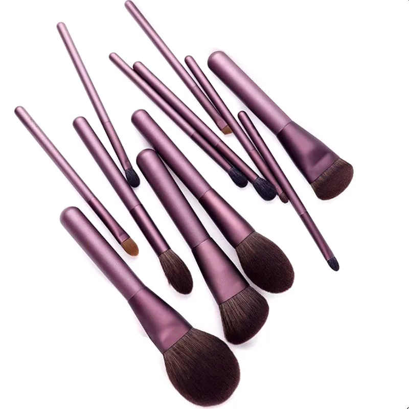 

12Pcs Eye Makeup Brushes Set Eye Shadow Eyebrow Sculpting Power Brushes Facial Makeup Cosmetic Brush Tools