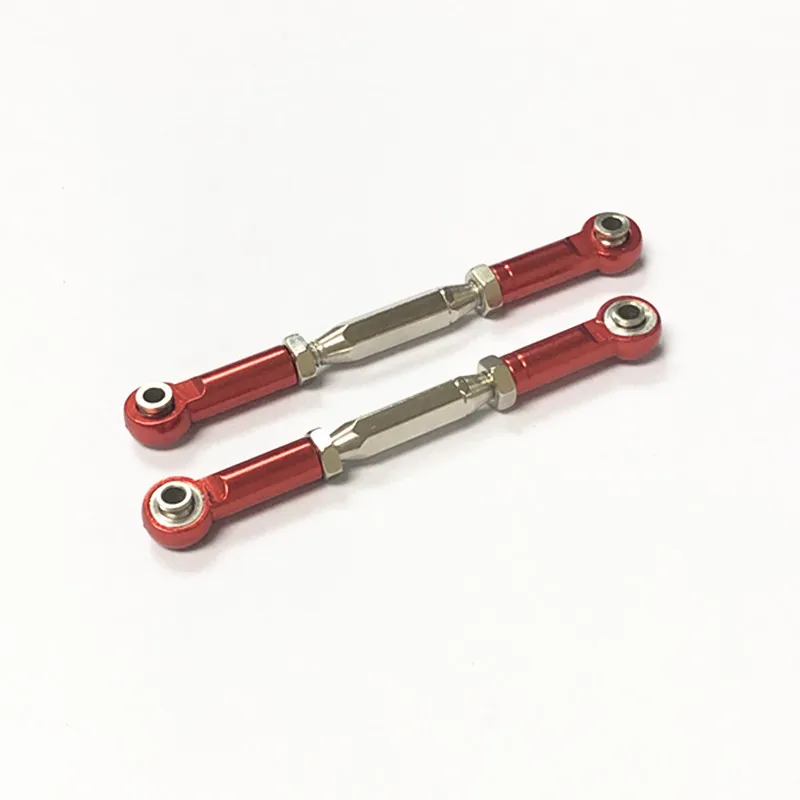 For TRAXXAS Slash 4X4 Aluminum Steering Turnbuckle Toe Link Camber Linkage 69mm Assembled Rod Ends Hollow Balls Left Right 3644 | Игрушки и