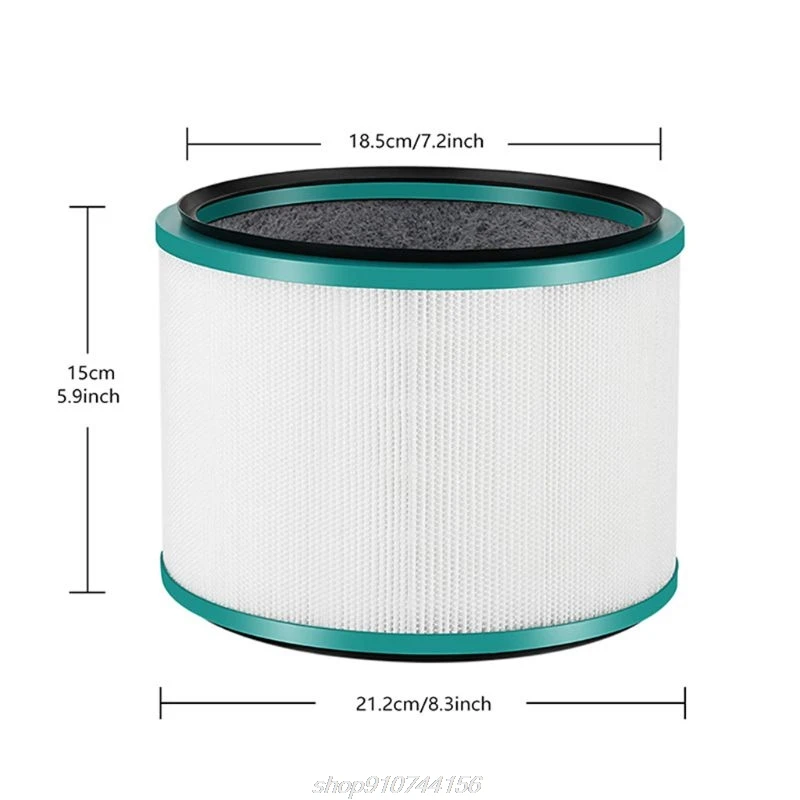 

Fette Filter HEPA Filter Compatible Desk Purifier HP01, HP02, DP01 Models. Compatible with Pure Cool Link Pure A06 21 Dropship