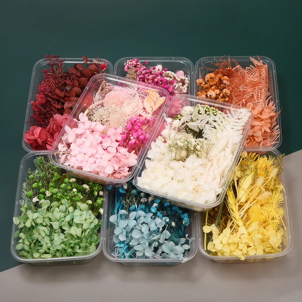 

1 Bag Dried Flowers Colorful Dried Flower Plant for Candle Epoxy Resin Pendant Necklace Jewelry Making Craft DIY Accessories