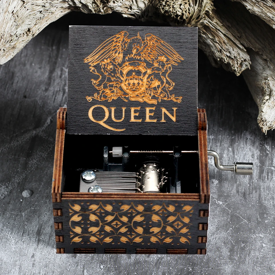 Новая музыкальная шкатулка Black Queen в богемном стиле со страпсодией песня