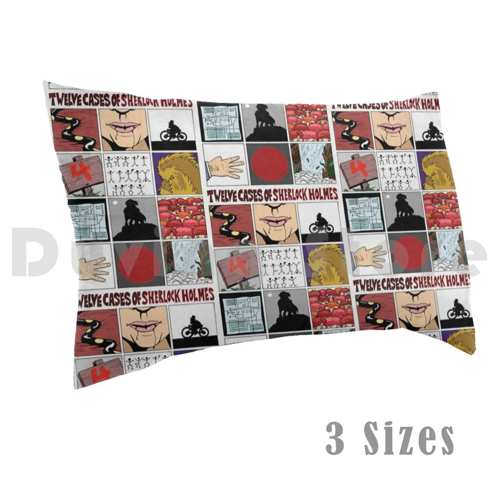 

12 чехол с принтом подушки 50x75 Belanger Mycroft