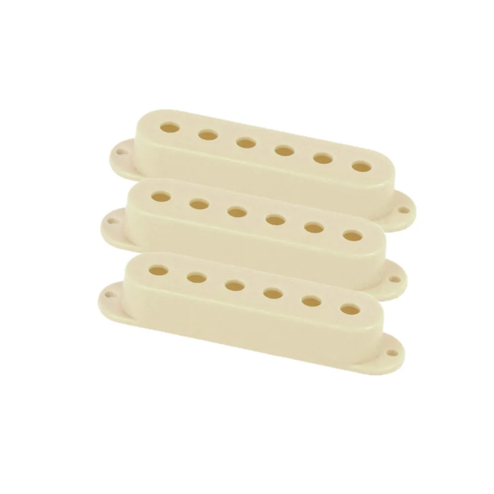 Новинка 3 шт. бежевые Чехлы для гитары с одной катушкой 50 мм расстояние между