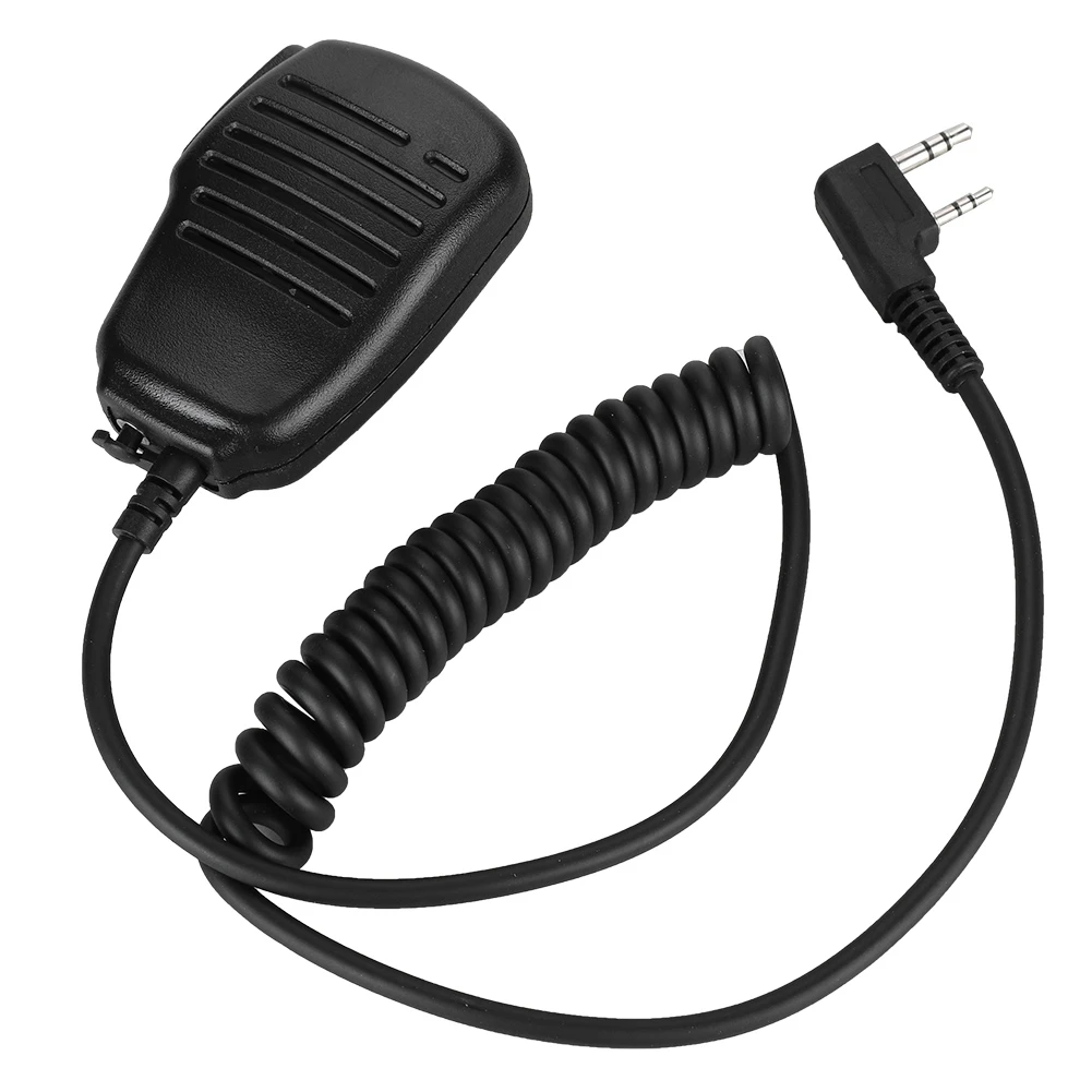 

2 PIN K Hrad Handheld Walkie Talkie Speaker Mic Hand Microphone