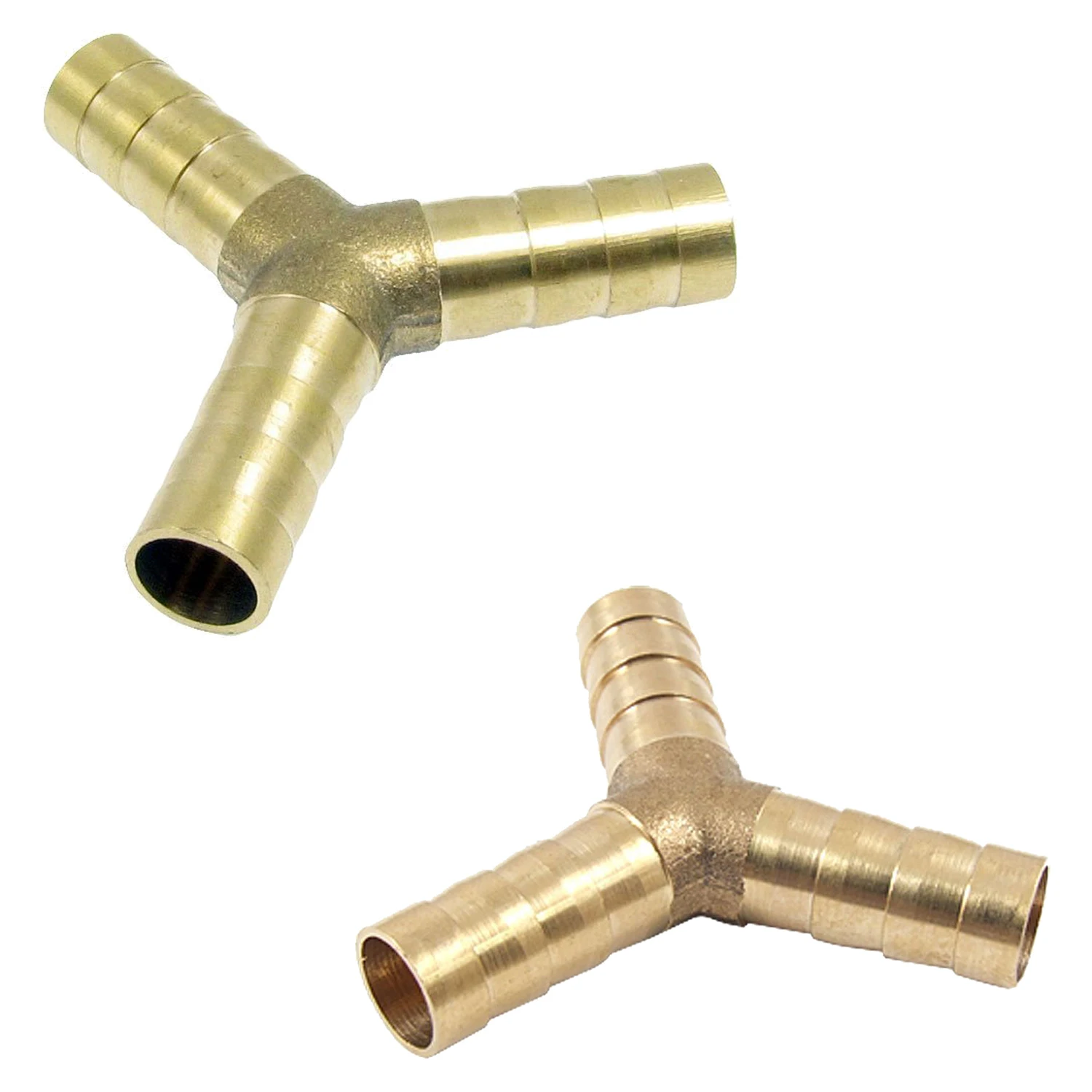 

Y-hose connector made of brass, 3-way connector