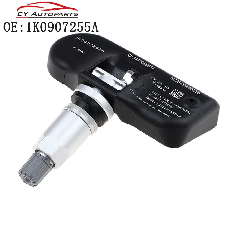 Система контроля давления в шинах TPMS для Audi Volkswagen 315 МГц 1k0907255A - Цена: 629.81
