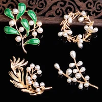 2pcslot pearl rhinestones buttons metal flatback diy decorative for brooch pin dress coat bag alloy badge wedding accessories