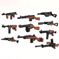 world war ii ak firearms original blocks educational mini toys swat police military weapons gun model city accessories figures
