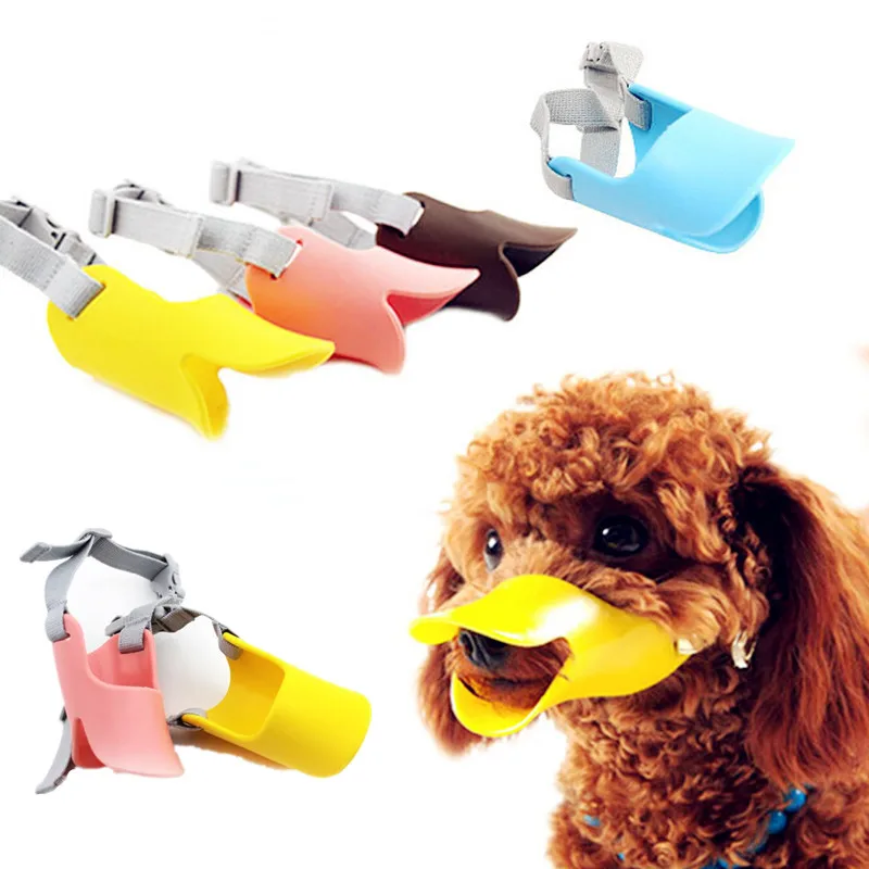 

Adjustable Duckbill Pet Dog Muzzle for Teddy Yokie Anti-biting Barking Chewing Mouth Muzzles for Small Medium Large Extra Dogs
