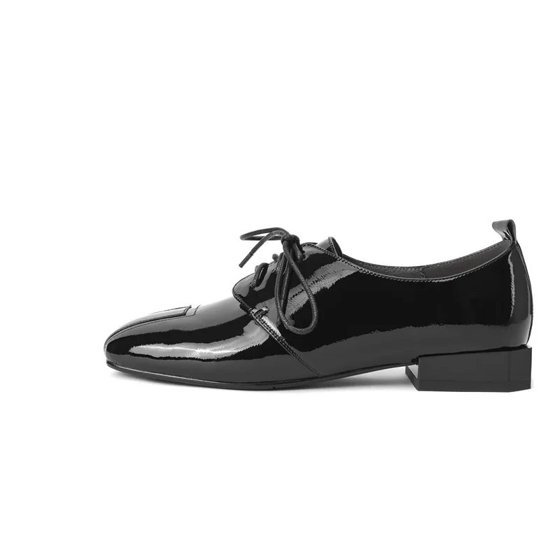 

ZVQ Spring New Fashion Women Flats Outside Comfortable Handmade Genuine Leather cross-tied Women Shoes Drop Shipping Size 33-40