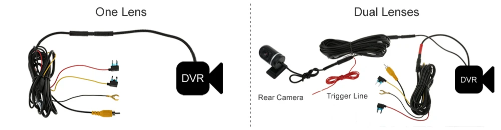 SINOSMART Novatek 96658 Универсальный Wifi DVR для Volkswagen/Honda/Mazda/Mitsubishi/Opel/hyundai/Kia приложение управления SONY IMX323