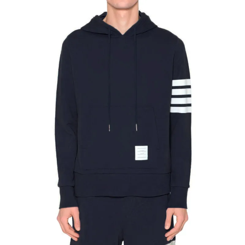 

Fashion TB 2021 Brand Stripe Hooded Clothing Slim Cotton Jacket Men Women Sweatshirts Hoodies pullovers Casual Sportswear Coat