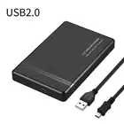 Портативный 2,5 дюйма Жесткий диск SSD чехол Sata USB 2,0 Корпус 480 Мбитс жесткий диск Box Мобильный Внешний чехол для ноутбука Тетрадь ПК