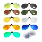 Поляризованные солнцезащитные очки для рыбалки с зажимом для очков для близорукости для вождения мужские женские мужские спортивные очки с зажимом для очков для коррекции дальнозоркости
