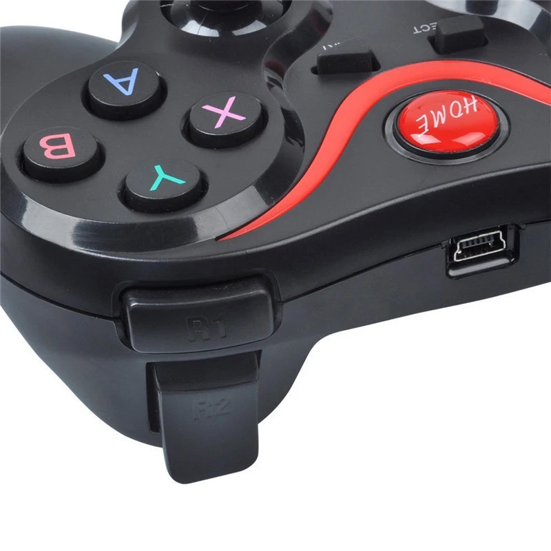 gamepad x3 wireless bluetooth joystick pc android game console controller bt4 0 game pad for mobile phone tablet tv box holder free global shipping