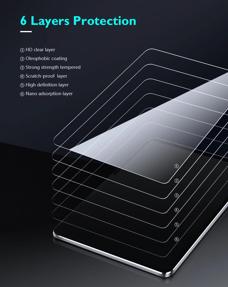 

For Lenovo Tab 7 / Essential 7304 7504 7.0" Tempered Glass 9H 2.5D Premium Screen Protector Film