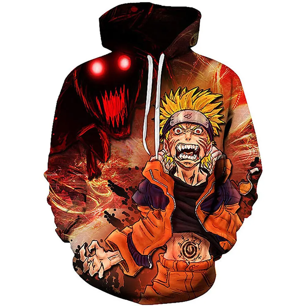 

Spring and Autumn New Men's and Women's Hoodies 3d Printing Japanese Animation Children's Pullover Sweatshirt Coat