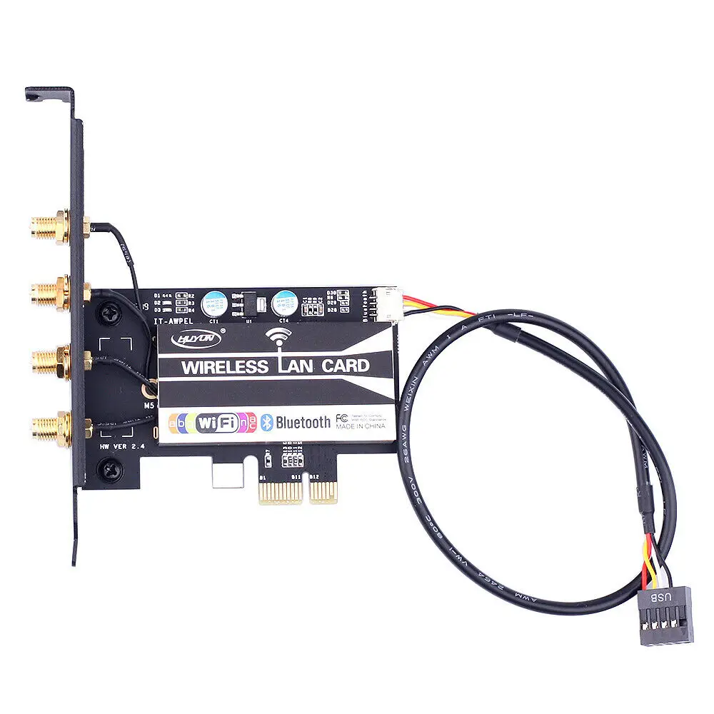Настольный адаптер BCM94360 802.11AC WiFi и Bluetooth 4 0 PCI E 1X Hackintosh Mac OS | Компьютеры офис