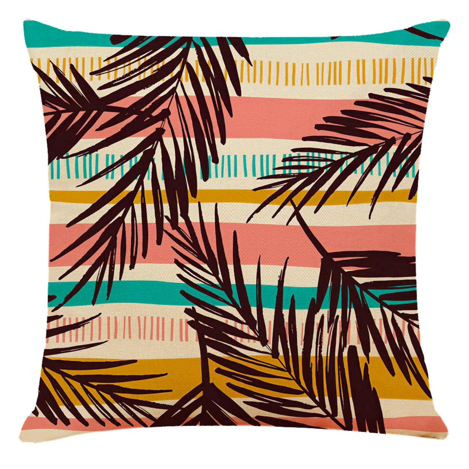 Домашний декор Чехлы красивое растение серии Подушка Чехол деко Гостиная