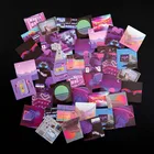 46 шт.корт. Стикер в стиле ретро, эстетическая фотография, декоративный альбом, дневник, бумажная наклейка для детей, канцелярские принадлежности