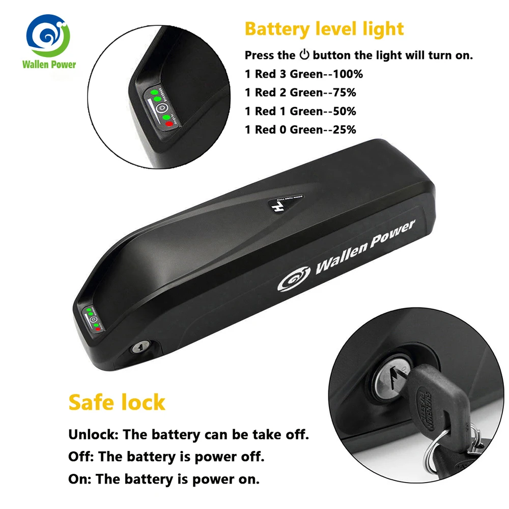 Ebike Battery 48v 10ah 14ah Electric Bike 48v Battery Pack Bicycle Batteries Lithium ion Electric Battery for Bicycle 1000W