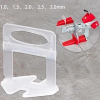 high quality 100300pcs pe tile leveling system use fortile leveling system for tile laying 11 522 53 0mm construction tools
