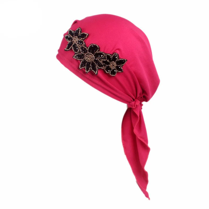 Модный мусульманский женский внутренний платок головной убор головные уборы